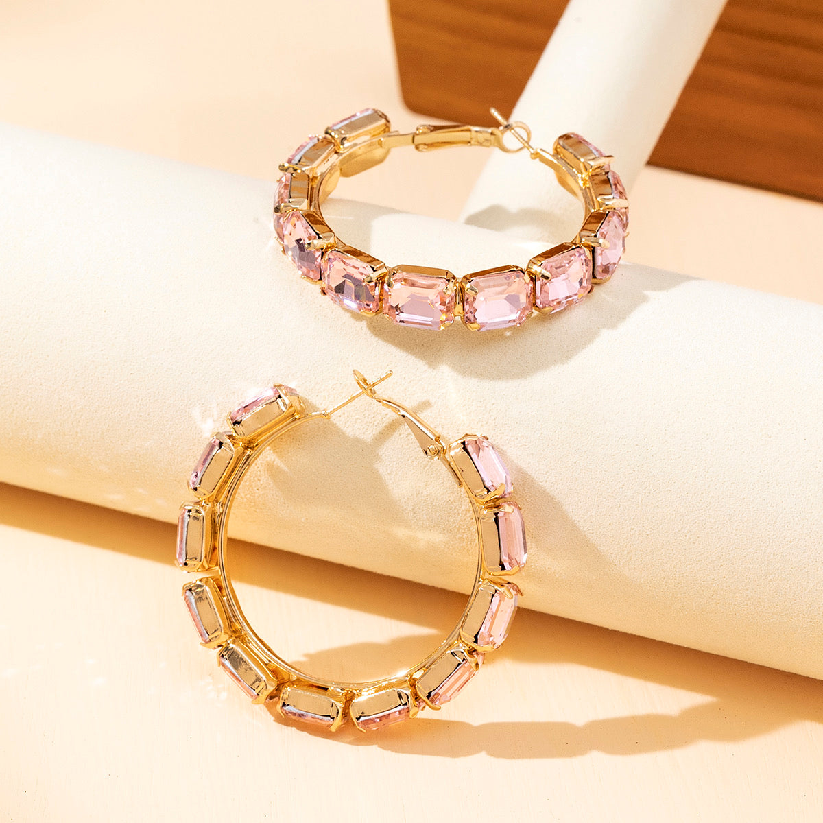 Jazzy Hoop Earrings