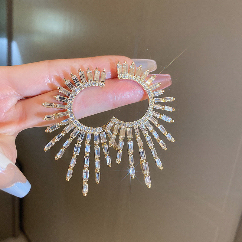 Half Moon Earrings