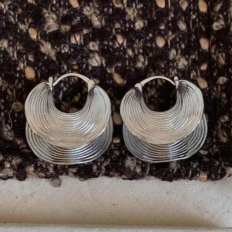 Spiral Hoop Earring
