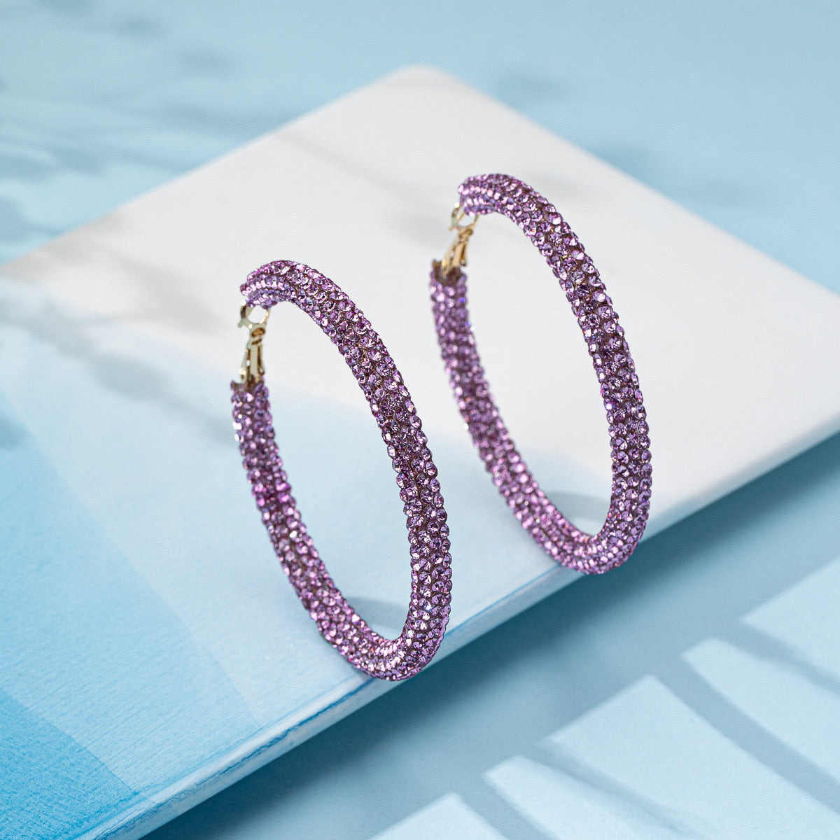 Bling Bling Hoop Earring