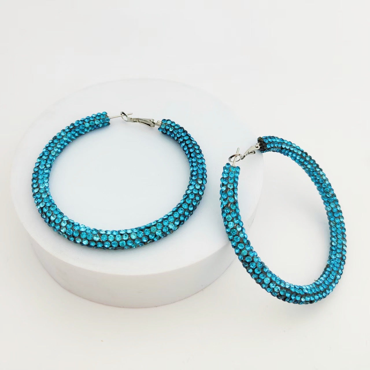 Bling Bling Hoop Earring