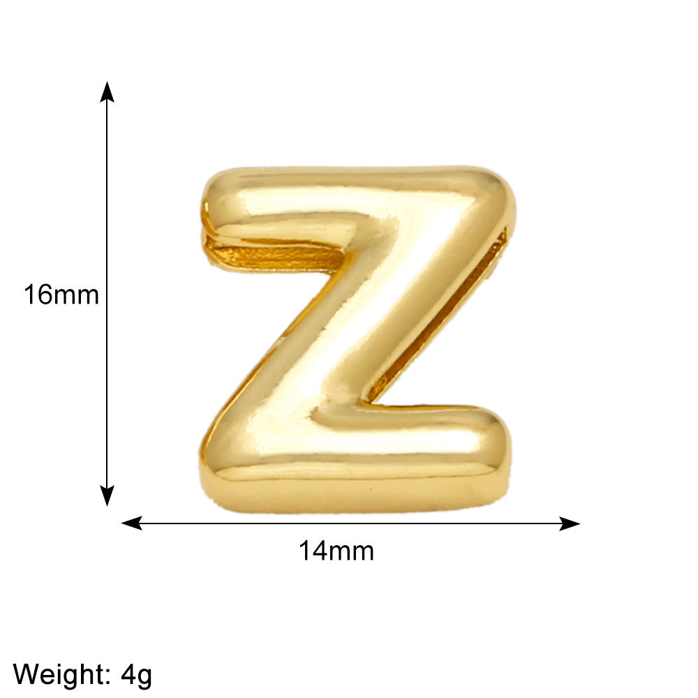 Alphabet Charms & Bracelet