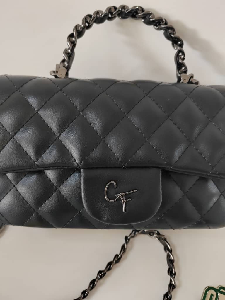 Quilted Handbag Black