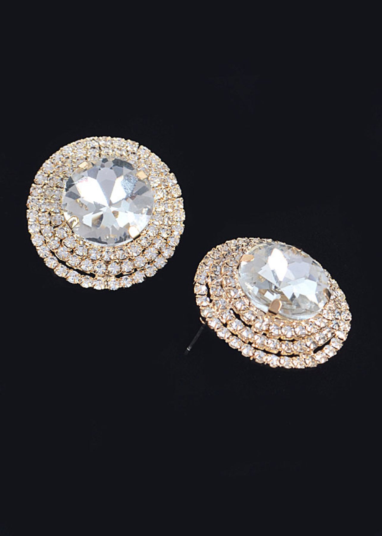 Large Studded Earrings