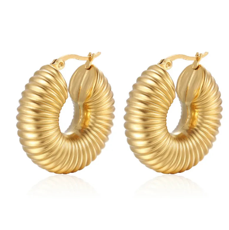 Gold Hoop Earrings