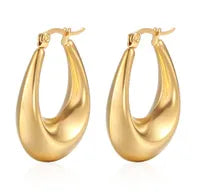 Gold Hoop Earrings
