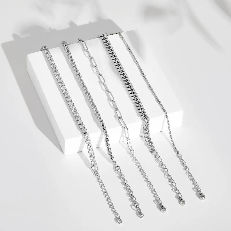 Stacks Anklet
