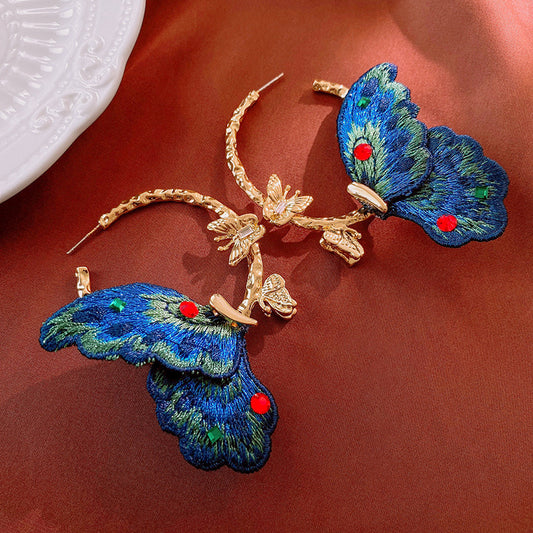 Butterfly earrings