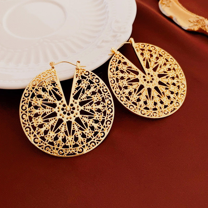 Boho Hoop Earrings