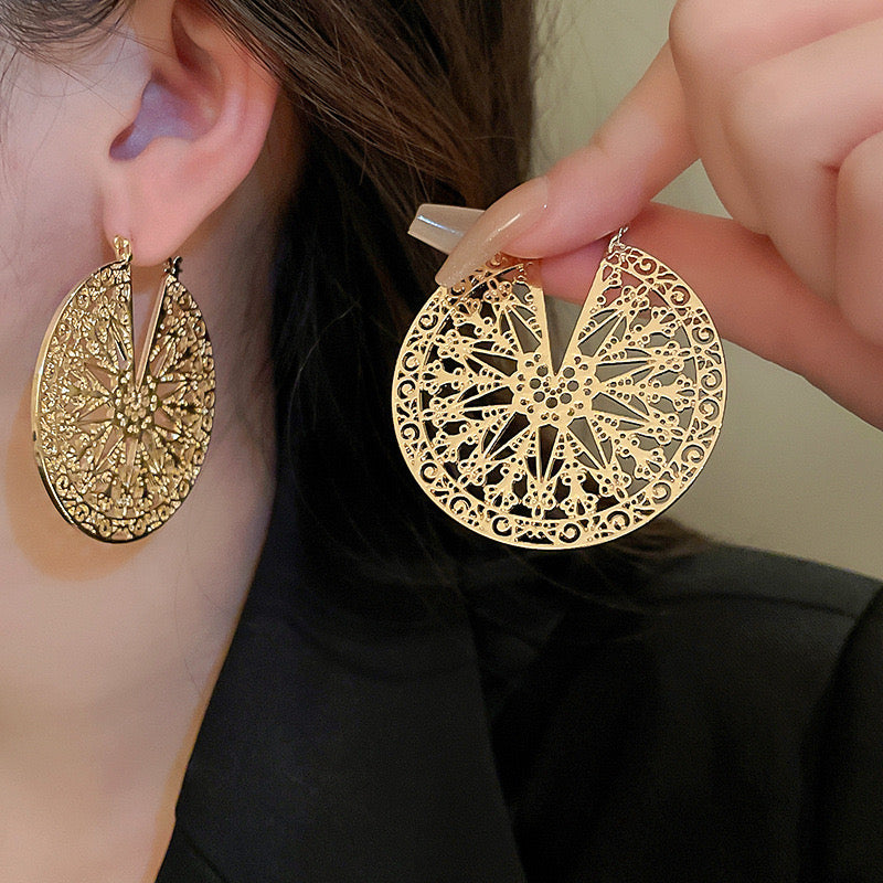 Boho Hoop Earrings