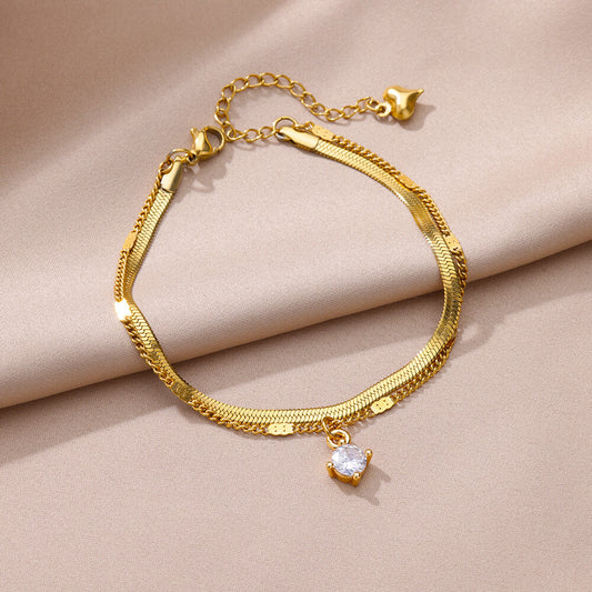 Double Up Anklet