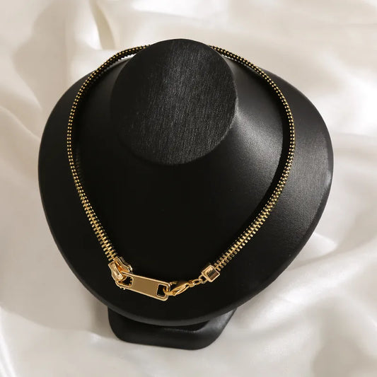 Zip Up Necklace