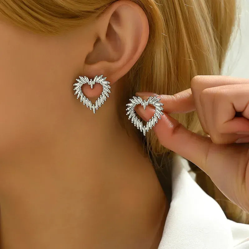 Silver Hoop Earring