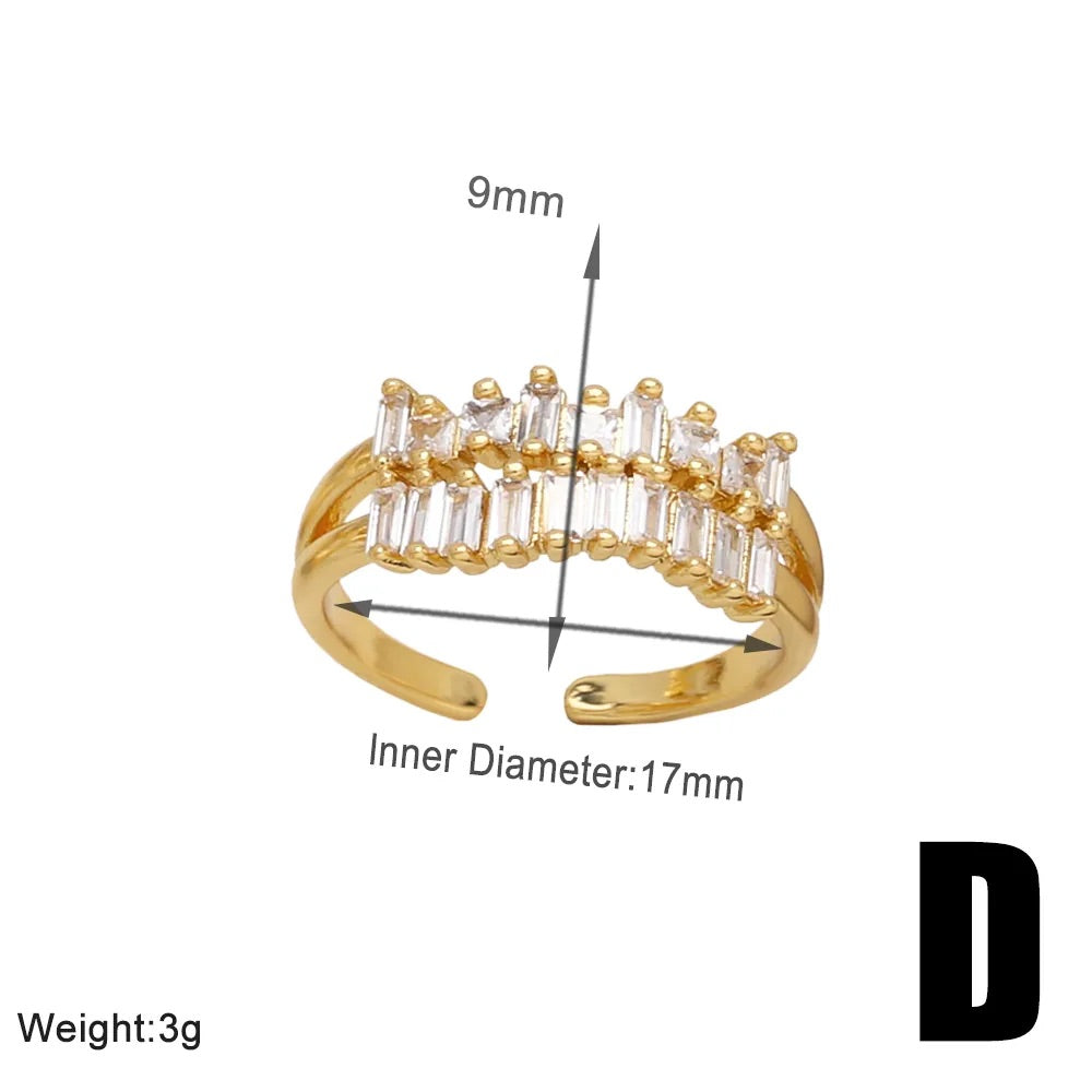 Gold Crown Rings