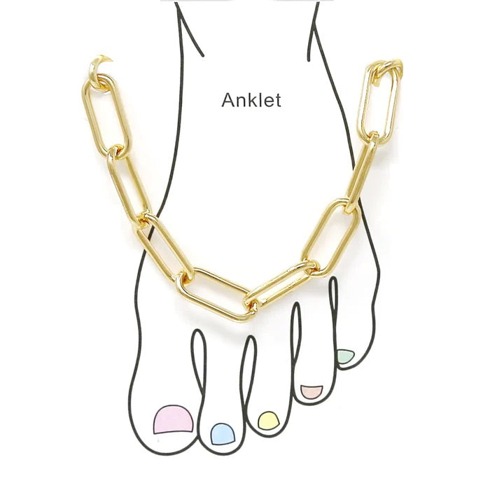Chain Link Anklet