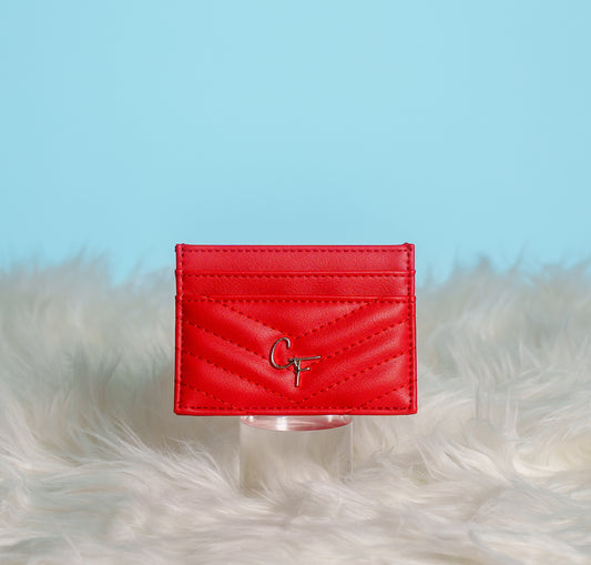 Signature Card Holder wallet (Red)
