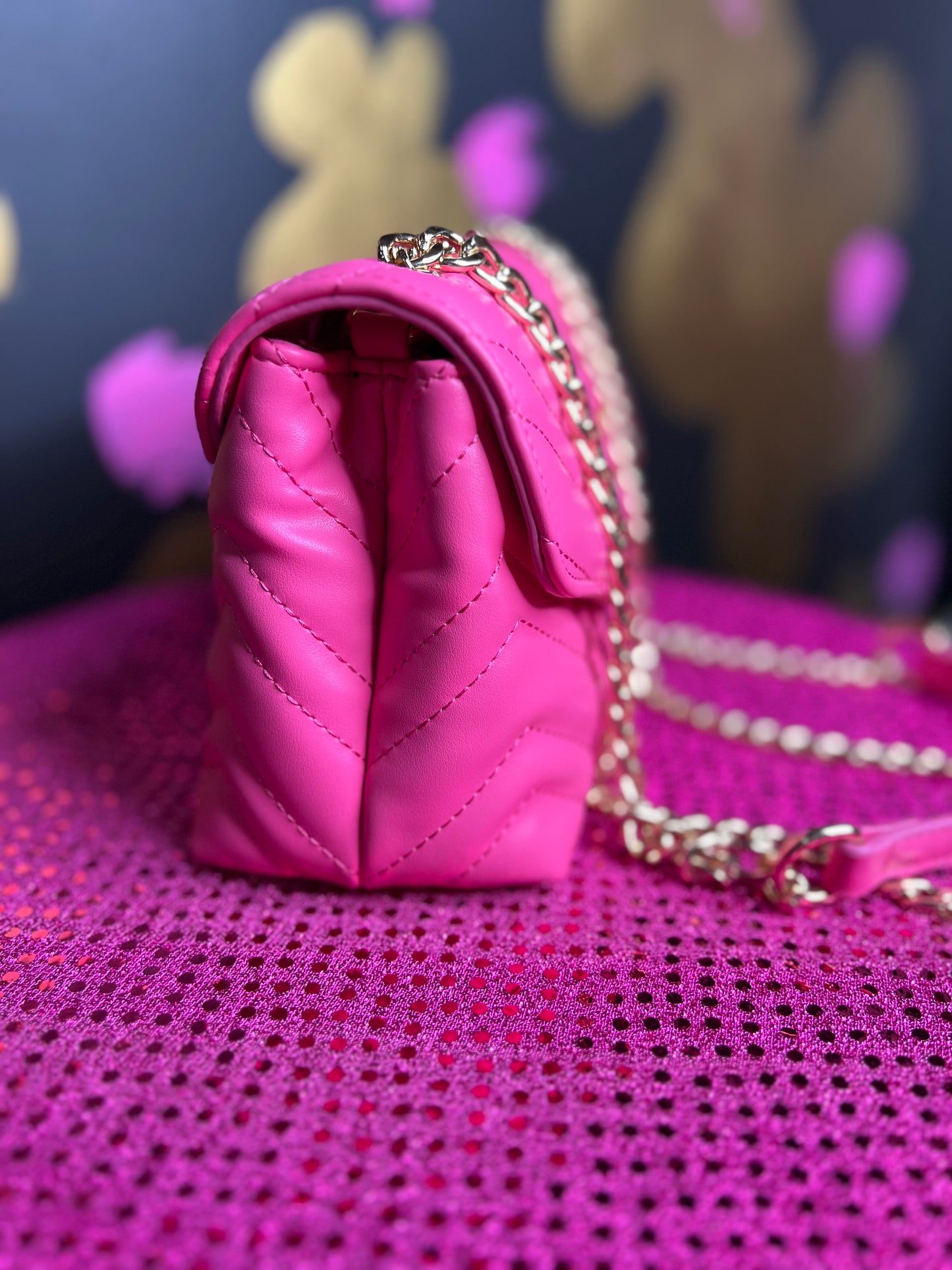 CF LUX SIGNATURE HANDBAG (pink) sm