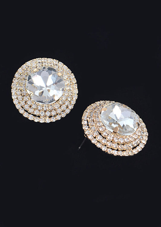 Large Studded Earrings