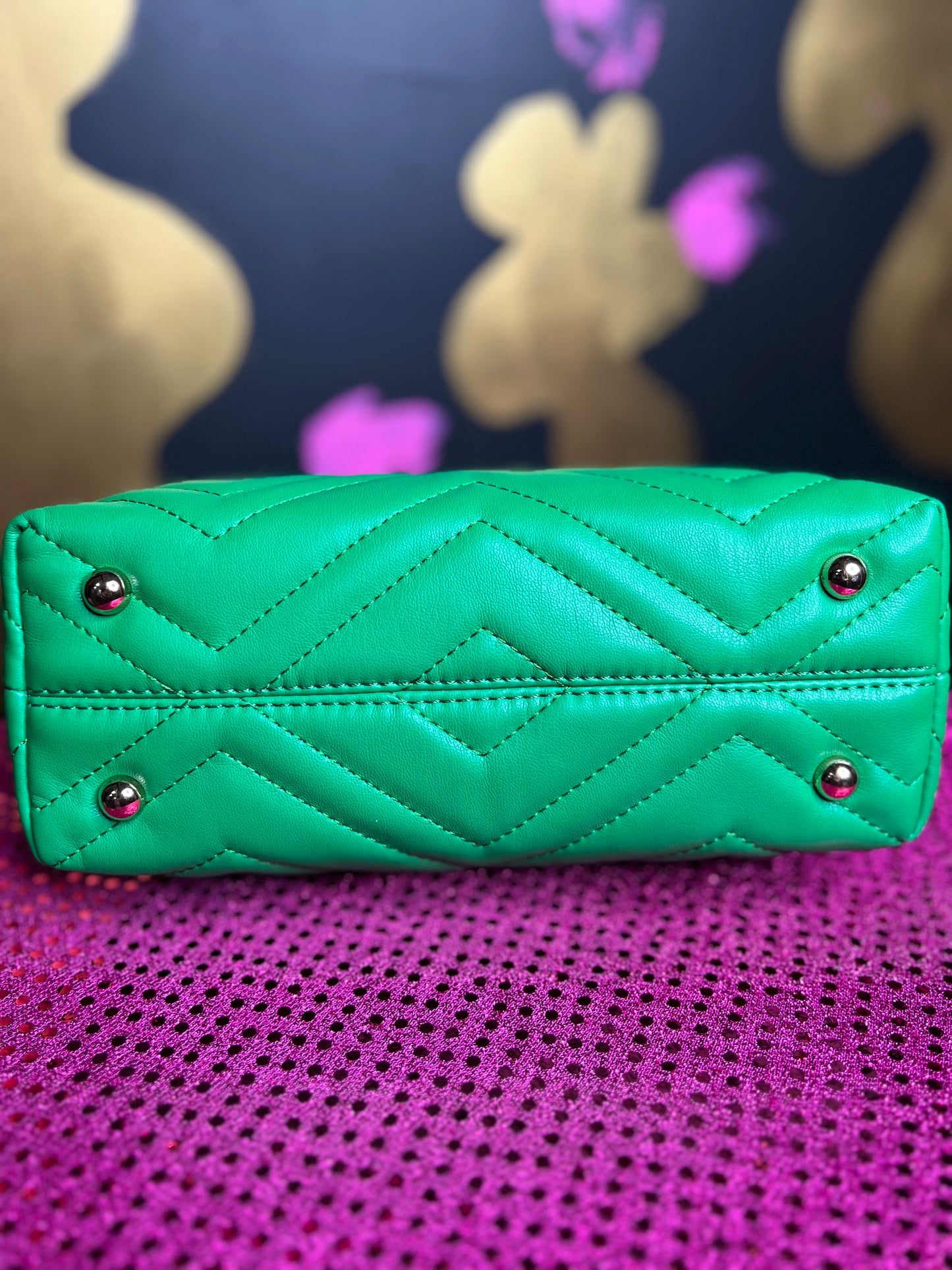 CF LUX SIGNATURE HANDBAG (Green) sm