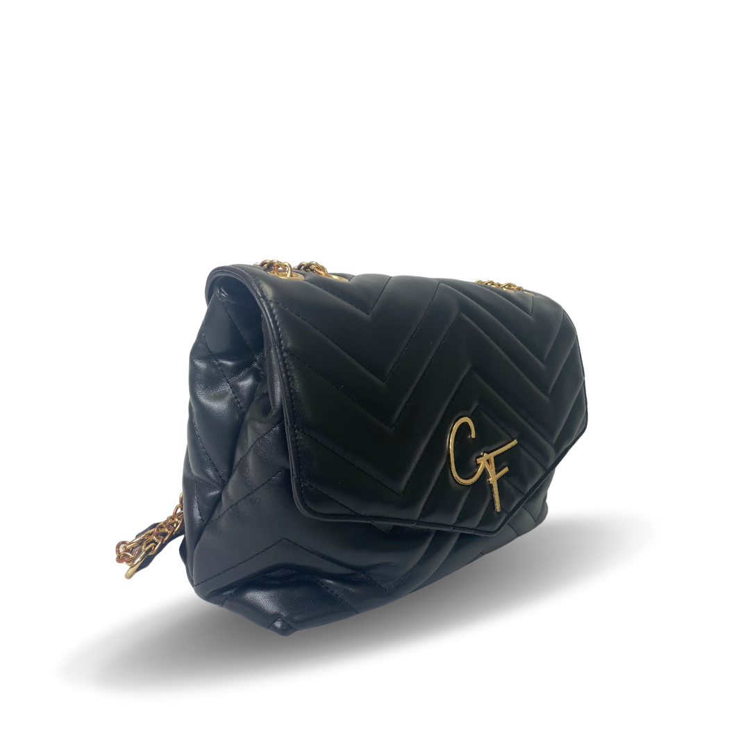 CF Lux Signature Bag - Black – The Candy Faith Lux Collection